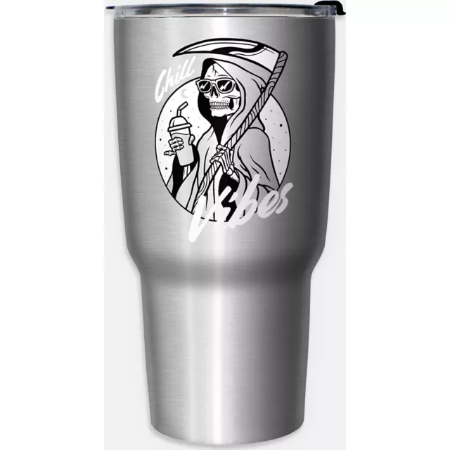 Chill Vibes Reaper Travel Tumbler - 27 oz. at Spencer's