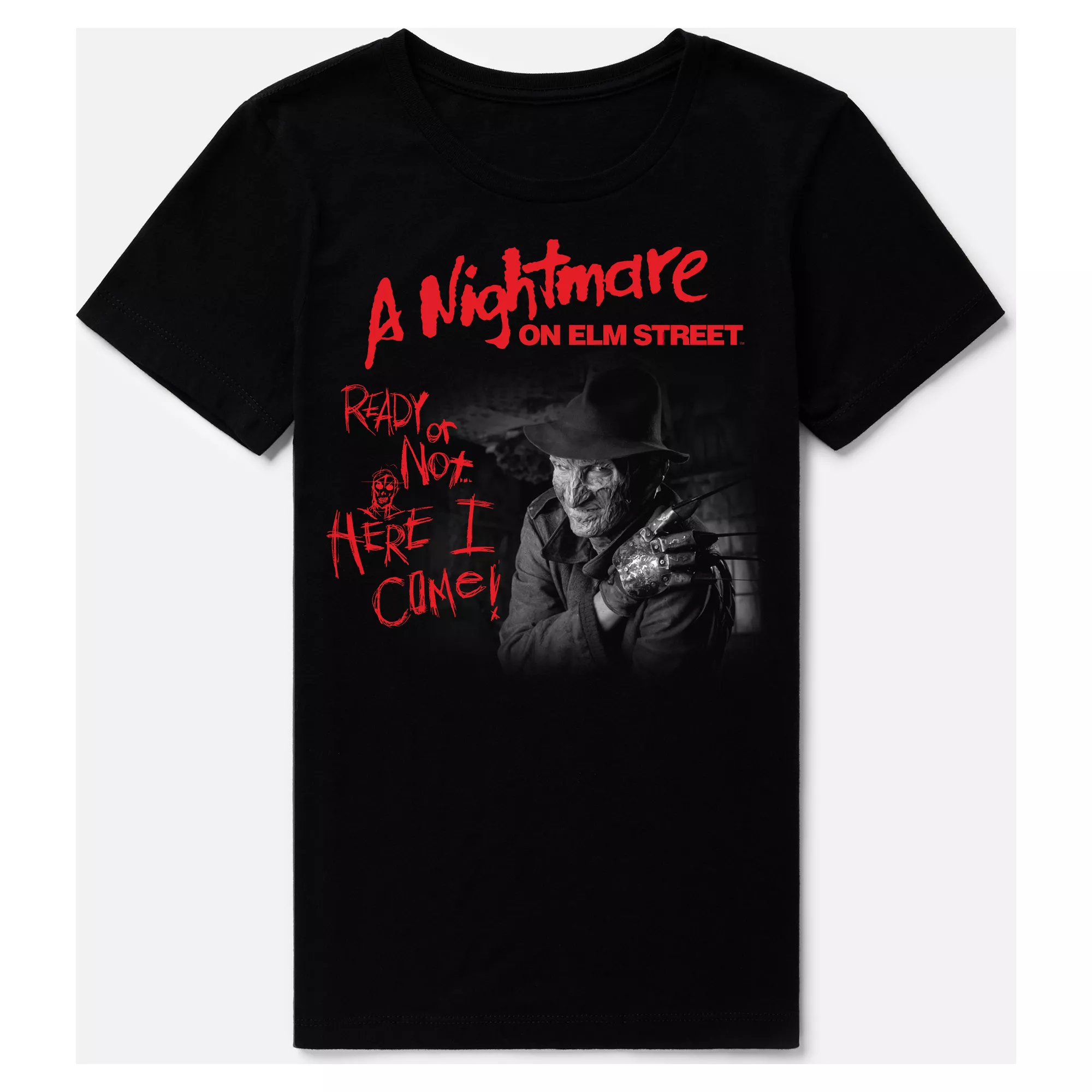 Ready or Not Freddy T Shirt - A Nightmare on Elm Street at Spencer's