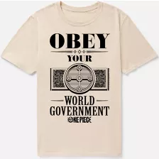 Obey Your World Government T Shirt - One Piece Live Action at Spencer's