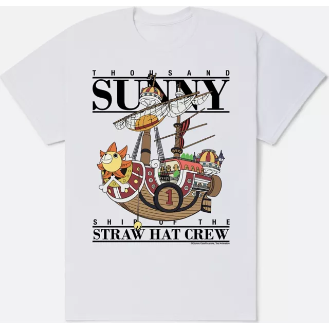 Sunny Ship T Shirt - One Piece at Spencer's