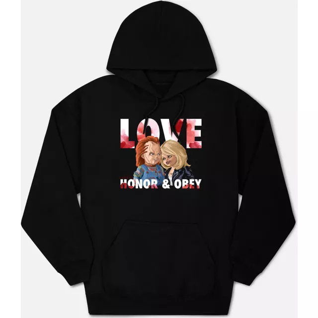 Love Honor & Obey Hoodie - Bride of Chucky at Spencer's