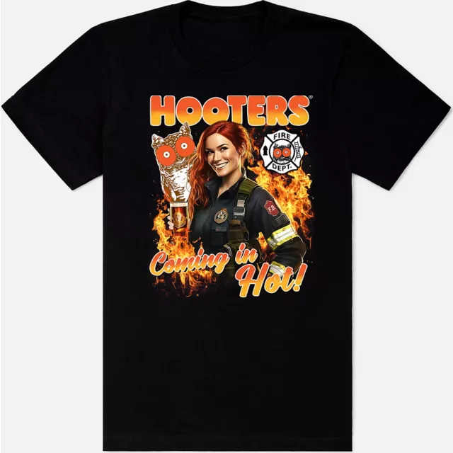 Coming in Hot Hooters T Shirt at Spencer's