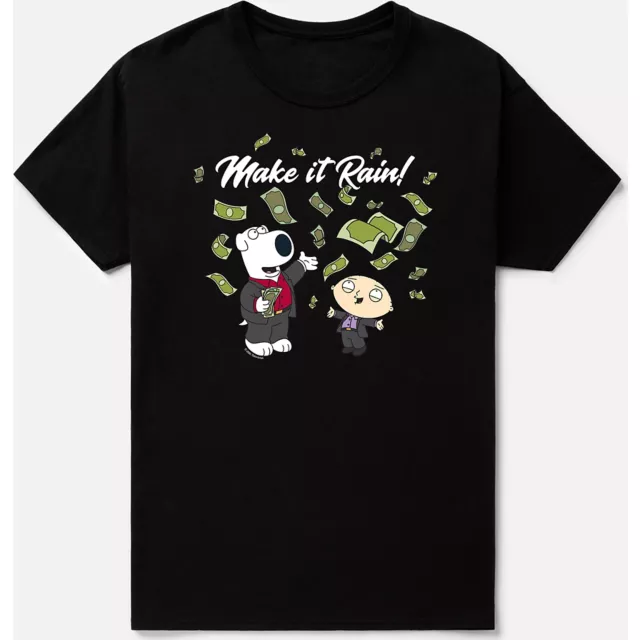 Brian and Stewie Make It Rain T Shirt - Family Guy at Spencer's