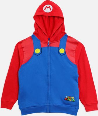 Kids best sale mario hoodie