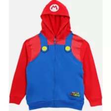 Kids Super Mario Outfit Hoodie - Nintendo at Spencer's