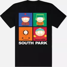 South Park Quadrant T Shirt at Spirit Halloween