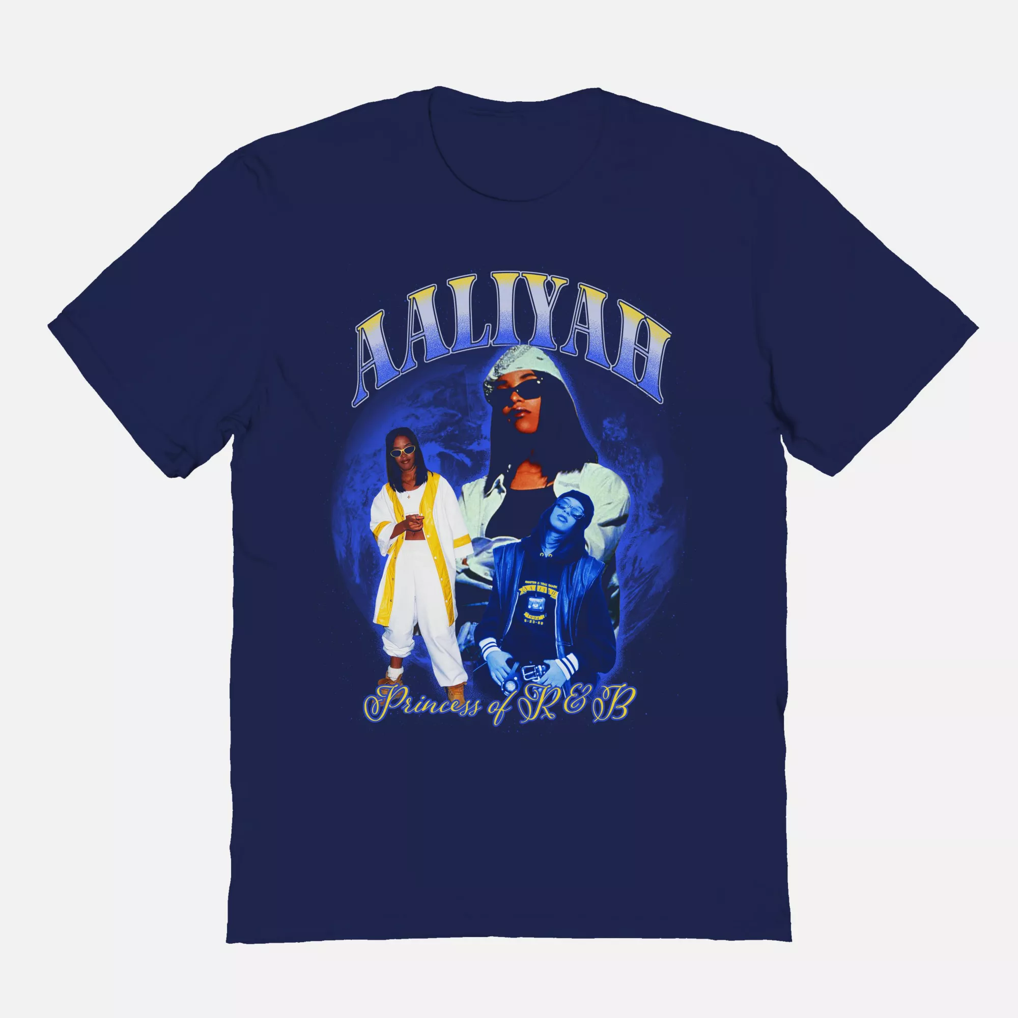 Aaliyah Collage T Shirt