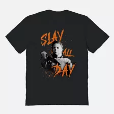 Michael Myers Slay All Day T Shirt - Halloween at Spencer's