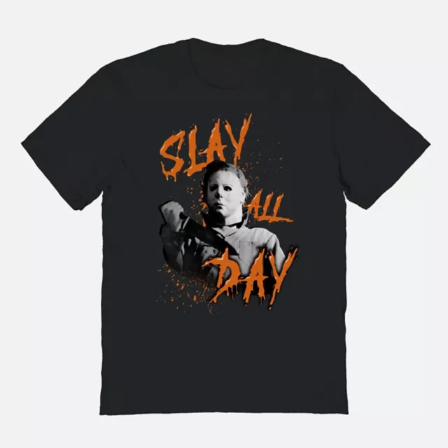 Michael Myers Slay All Day T Shirt - Halloween at Spencer's