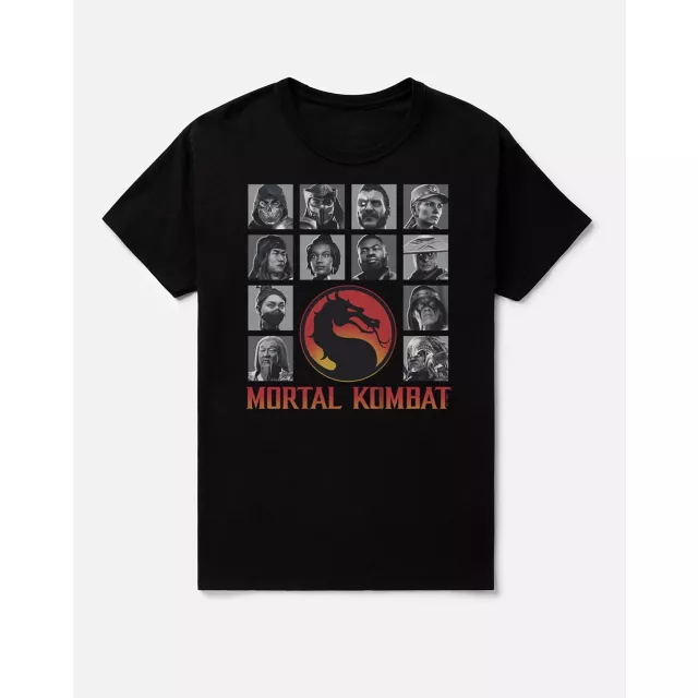 Mortal Kombat Characters T Shirt at Spencer's