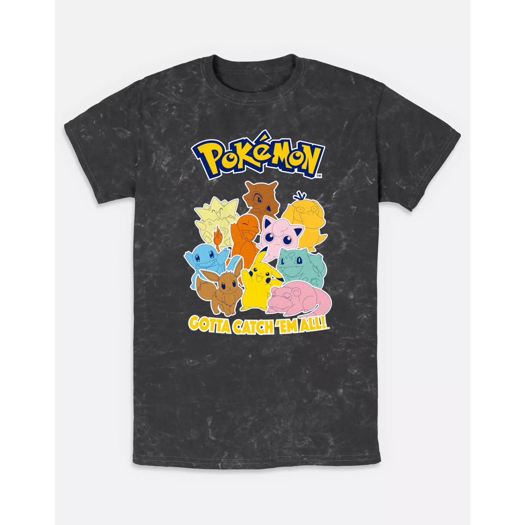 Characters Catch 'Em All T Shirt - Pokémon at Spencer's