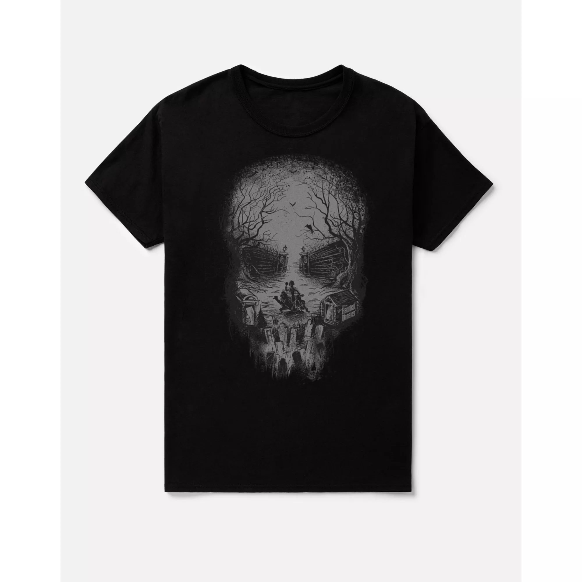 Skull Graveyard T Shirt - The Haunted Mansion at Spencer's