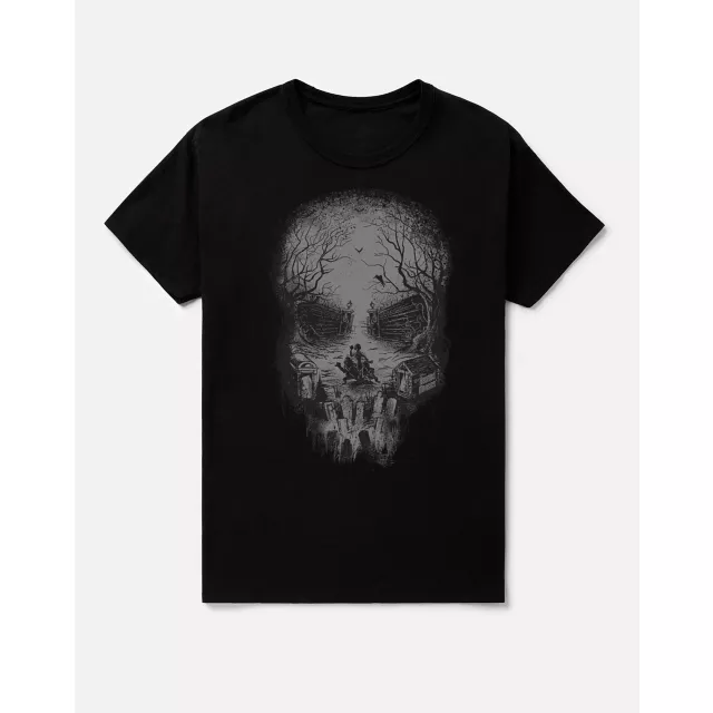 Skull Graveyard T Shirt - The Haunted Mansion at Spencer's