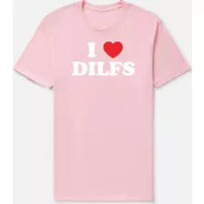 Pink I Heart DILFs T Shirt - Danny Duncan at Spencer's