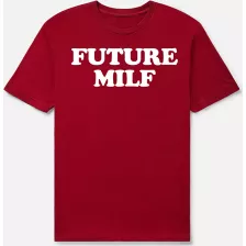 Red Future MILF T Shirt - Danny Duncan at Spencer's