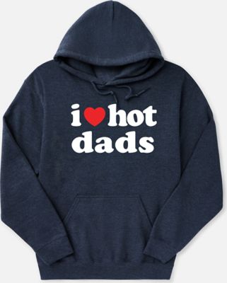 Dark Grey I Heart Hot Dads Hoodie - Danny Duncan