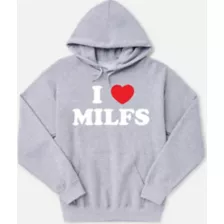 Grey I Heart MILFs Hoodie - Danny Duncan at Spencer's