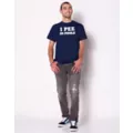 Navy Blue I Pee In Pools T Shirt - Danny Duncan at Spencer's