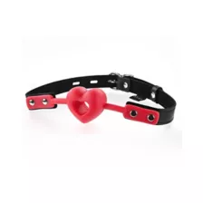 Amor Heart-Shaped Ball Gag at Spencer's