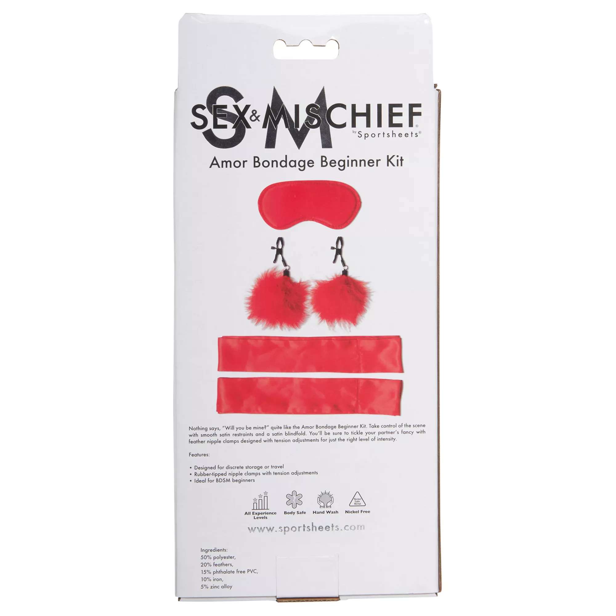 Amor Beginner Bondage Sex Toy Kit at Spencer's