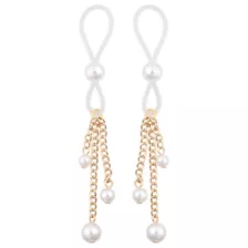Sex and Mischief Pearl Nipple Ties at Spencer's