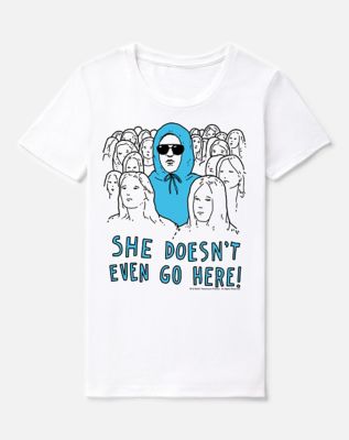 She Doesn’t Even Go Here T Shirt – Mean Girls