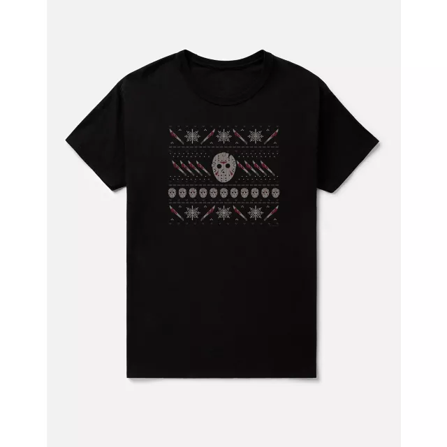 Jason Voorhees Ugly Sweater T Shirt - Friday the 13th at Spencer's
