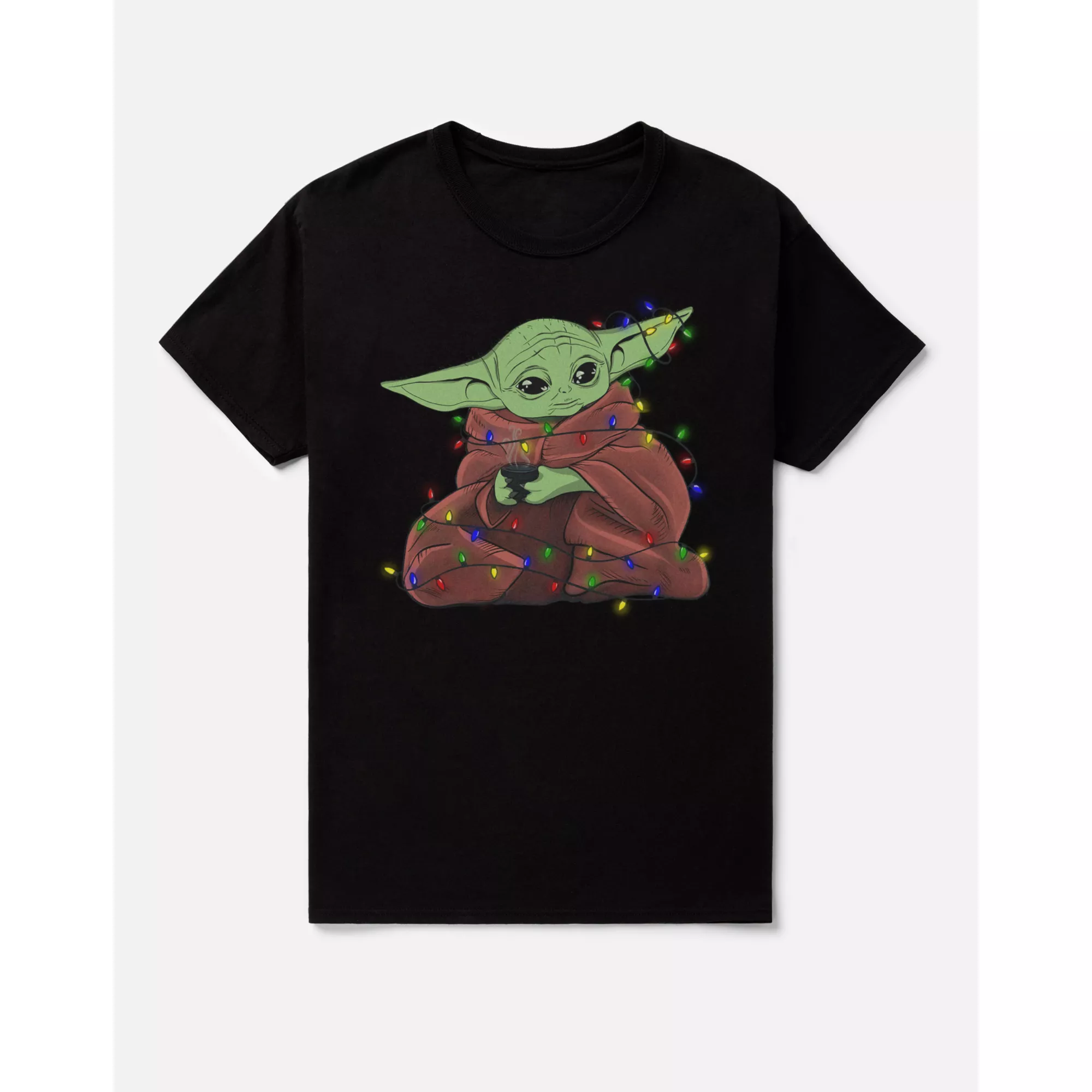 Grogu Christmas Lights T Shirt - The Mandalorian at Spencer's