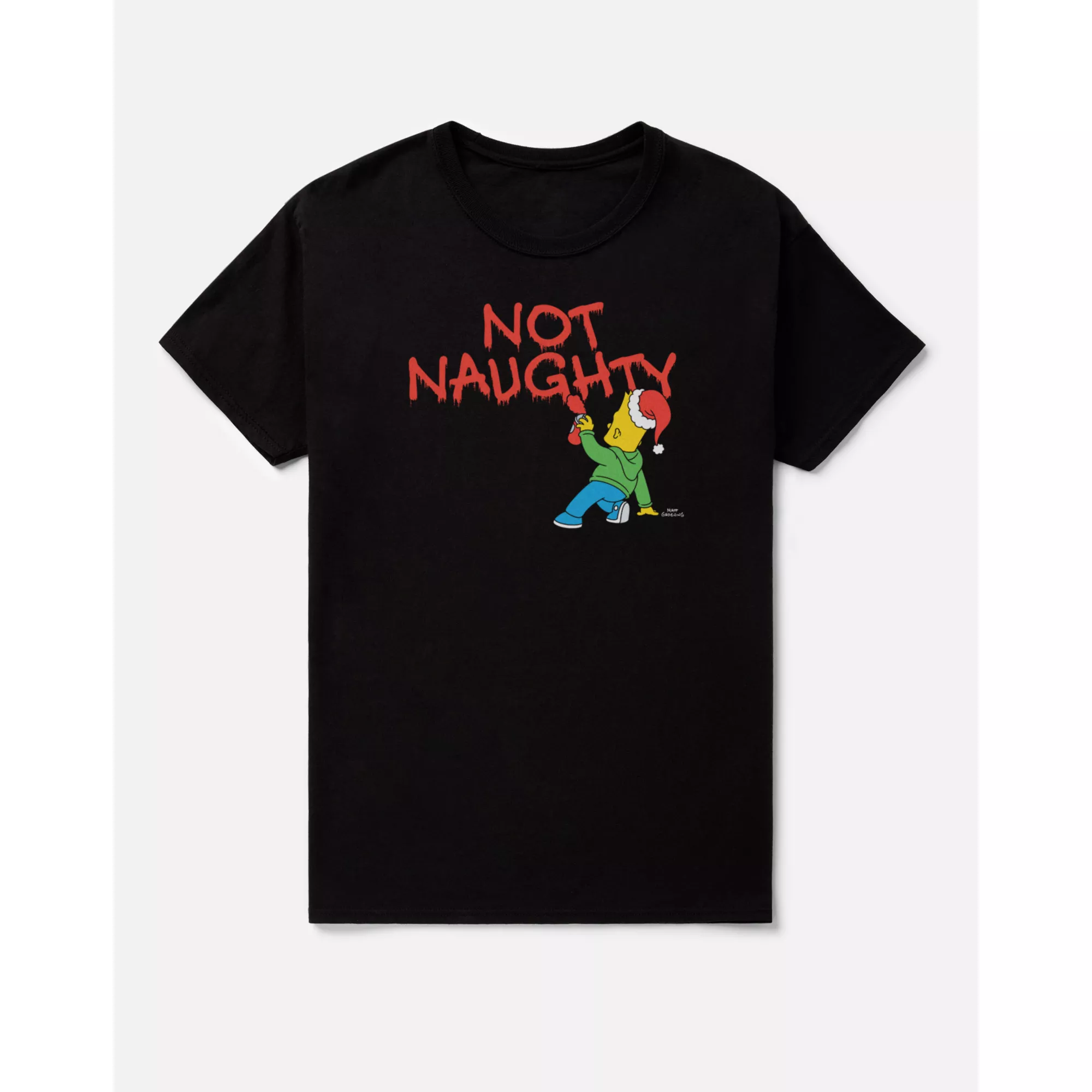 Bart Simpson Not Naughty T Shirt - The Simpsons at Spencer's