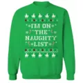 On the Naughty List Sweatshirt at Spencer's