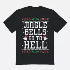 Jingle Bells Go to Hell T Shirt at Spencer's