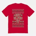 Red Get Elfed Up T Shirt at Spencer's