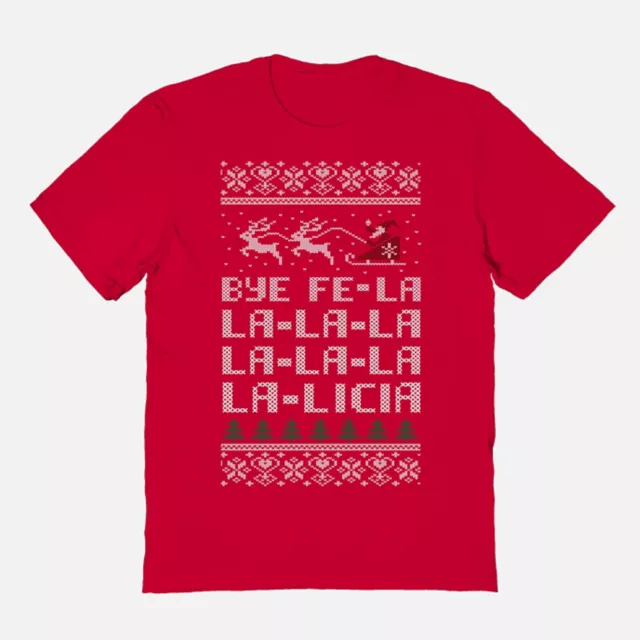 Red Bye Fe-La-La-Licia T Shirt at Spencer's