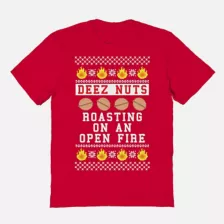 Deez Nuts Roasting on an Open Fire T Shirt at Spencer's