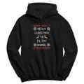 Merry Christmas Ya Filthy Animal Hoodie at Spencer's