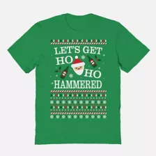 Let's Get Ho Ho Hammered T Shirt at Spencer's