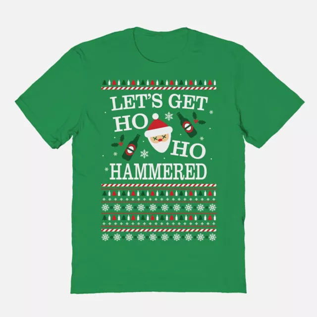 Let's Get Ho Ho Hammered T Shirt at Spencer's