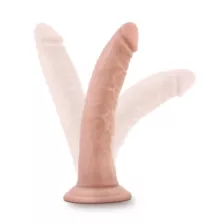 Vanilla Dr. Skin Suction Cup Dildo - 7.5 Inch at Spencer's