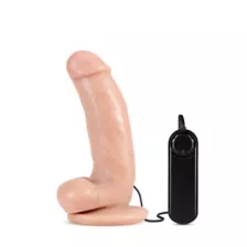 Vanilla Dr. Skin Gyrating Realistic Dildo - 7 Inch at Spencer's