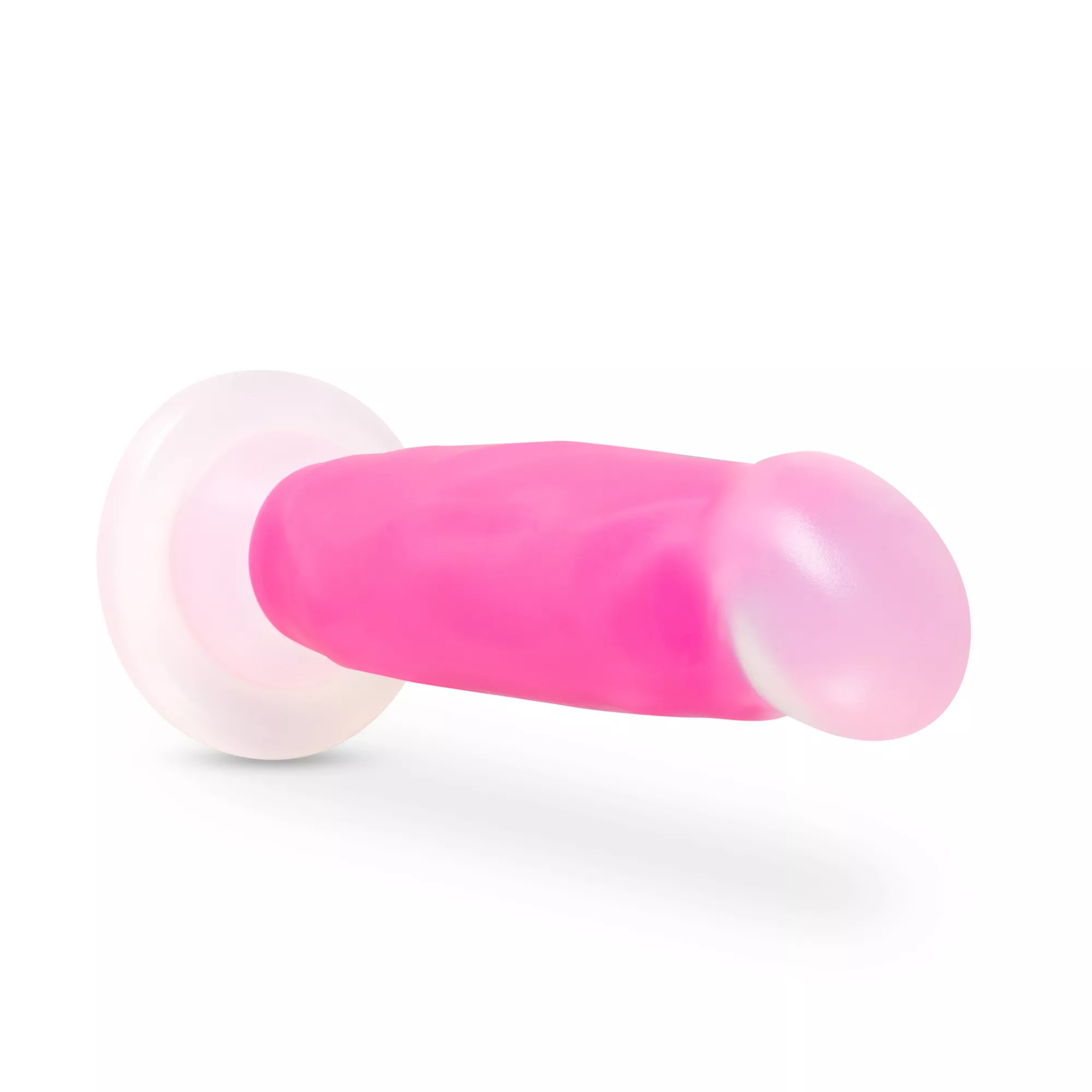 Glow in the Dark Neo Elite Marquee Silicone Dual Density Dildo - 8 Inch at Spencer's