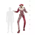 6 Ft 7 In Creepy Towering Clown Animatronic at Spirit Halloween