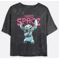 I Need Space Stitch Cropped T Shirt - Lilo & Stitch at Spencer's
