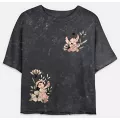 Stitch Flower Bud Cropped T Shirt - Lilo & Stitch at Spencer's
