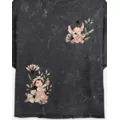 Stitch Flower Bud Cropped T Shirt - Lilo & Stitch at Spencer's