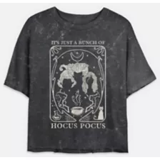 Just a Bunch of Hocus Pocus Cropped T Shirt - Hocus Pocus at Spencer's
