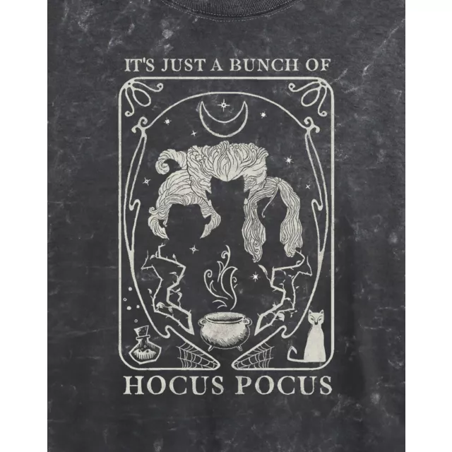 Just a Bunch of Hocus Pocus Cropped T Shirt - Hocus Pocus at Spencer's