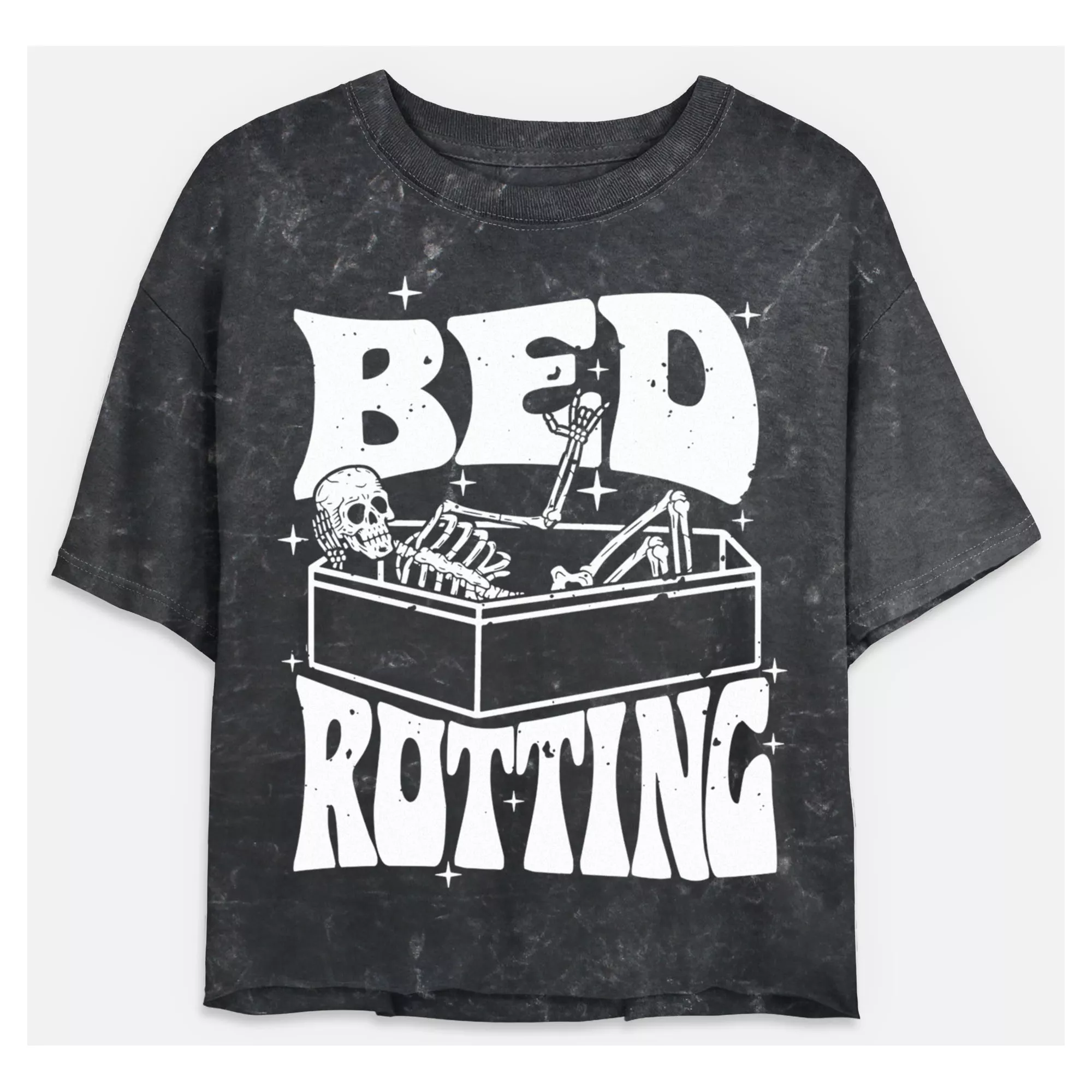 Bed Rotting Cropped T Shirt
