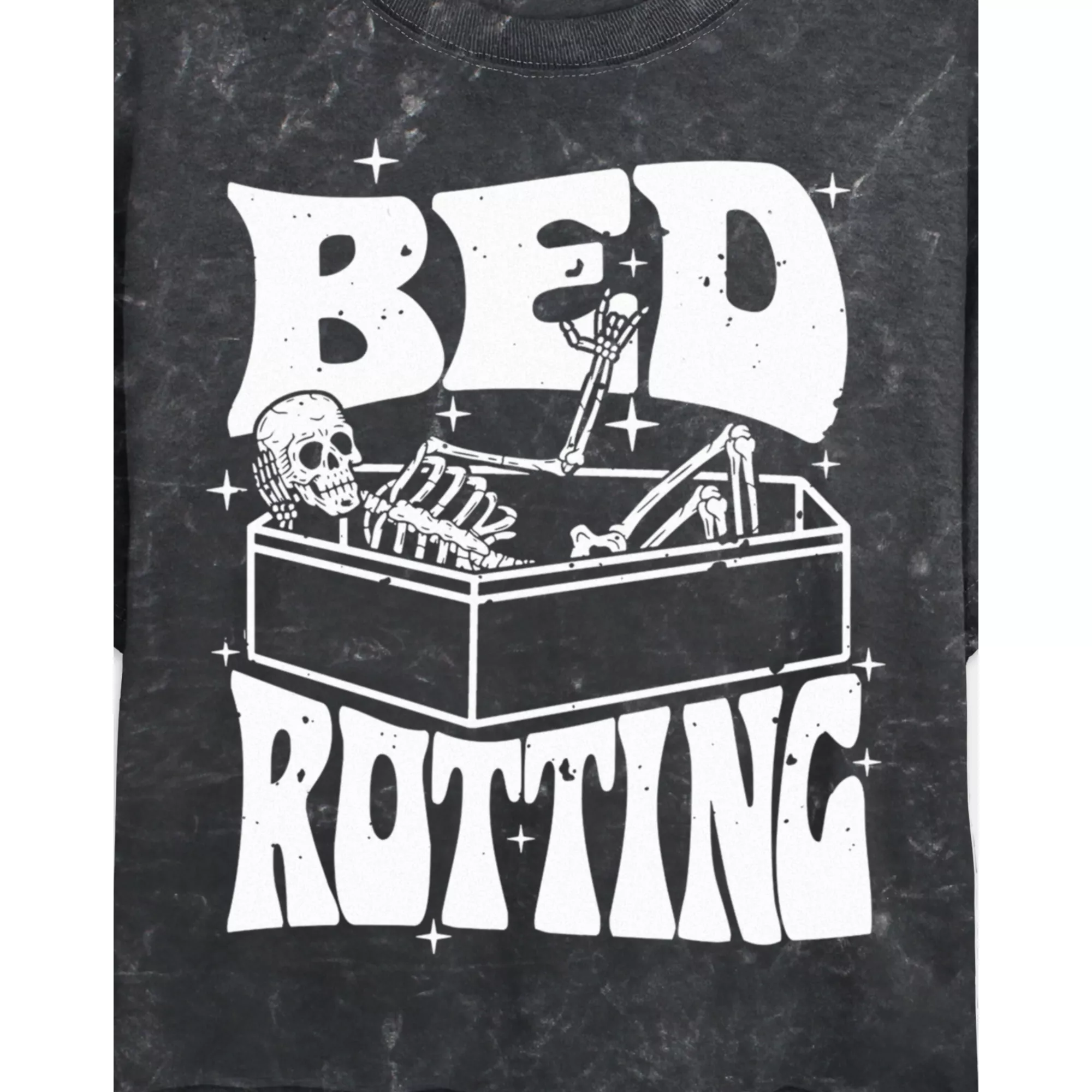 Bed Rotting Cropped T Shirt