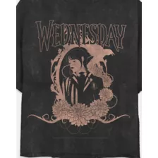 Wednesday Portrait Cropped T Shirt at Spencer's