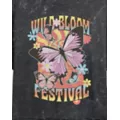 Wild Bloom Festival Cropped T Shirt at Spencer's